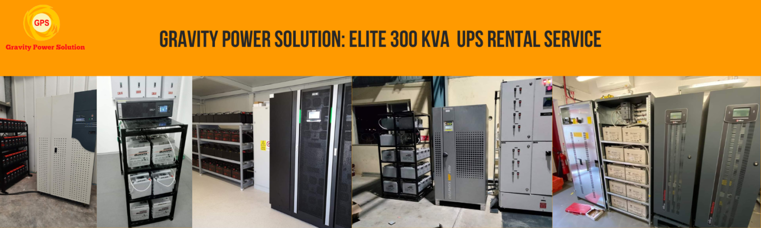 300 KVA UPS Rental Service
