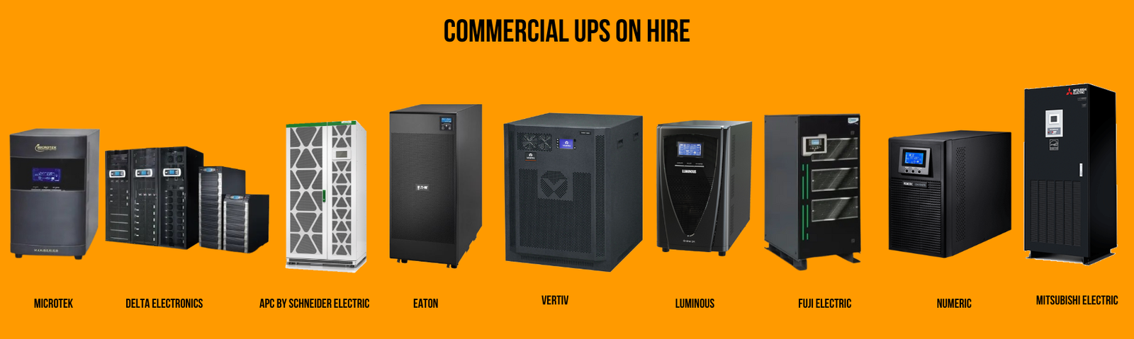 Commercial UPS On Hire
