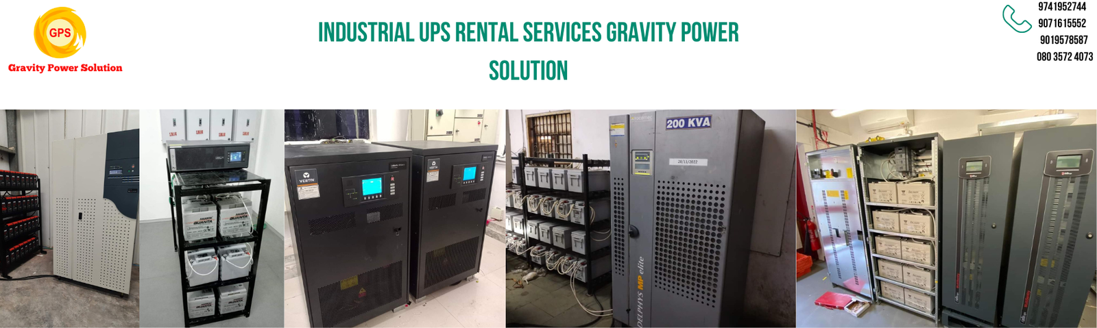 Industrial UPS Rental Services