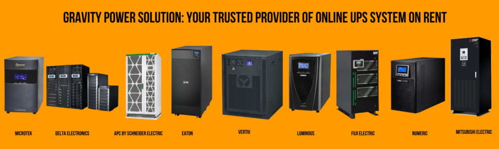 Online UPS System On Rent