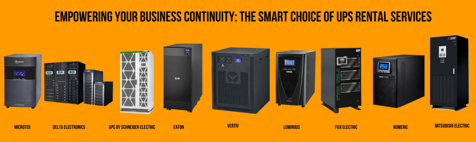Renting Uninterruptible Power Supply (UPS) systems offers several advantages for businesses of all sizes