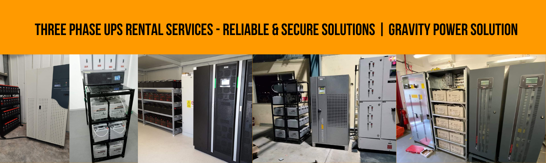 Top 3 Three Phase UPS Rental Services - Reliable Solutions | Gravity Power