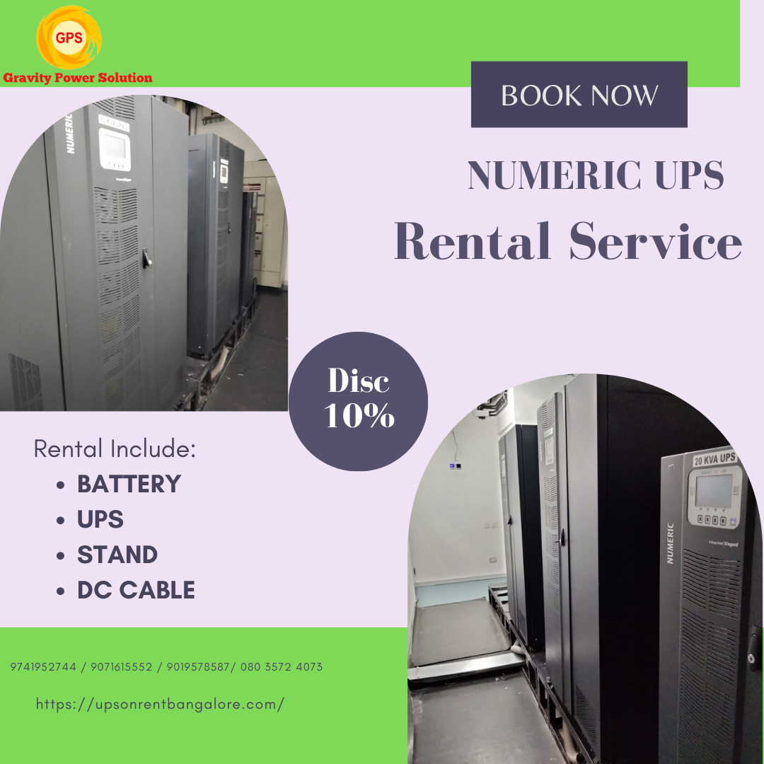 Your Trusted Provider of Numeric UPS Rental Services